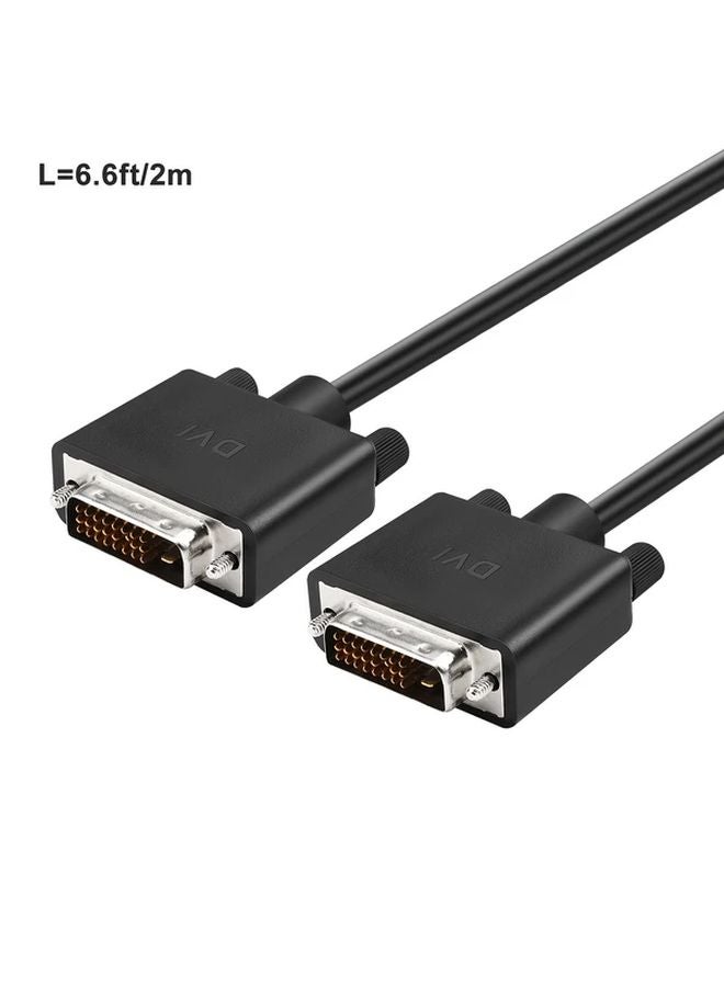 DVI Cable Male to Male 6 6ft Copper Alloy Core for Computer Monitor HDTV Gaming Projector - Image 5